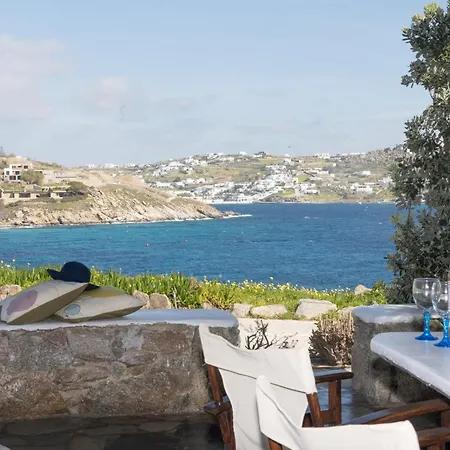 Mykonos Waterfront House Walk To Private Feriehus