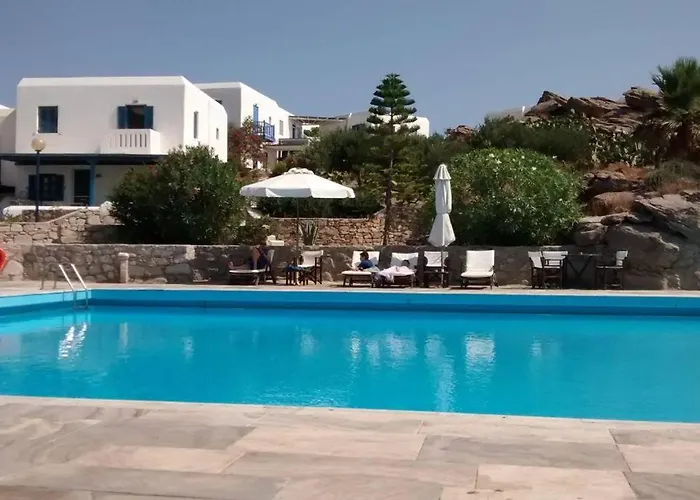 Mykonos Waterfront House Walk To Private Feriehus *