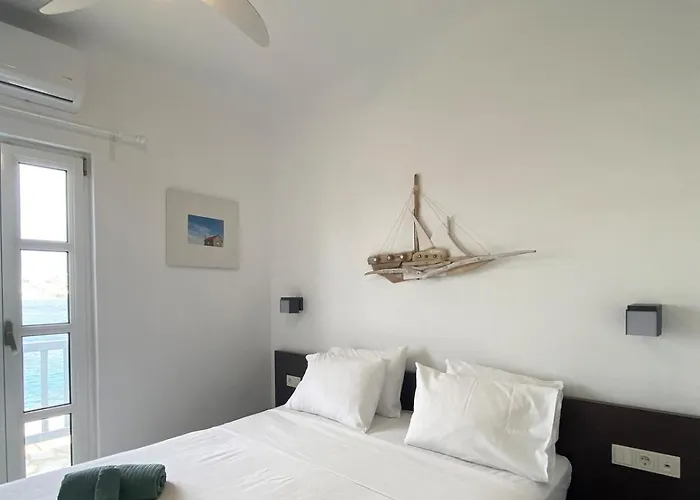 Mykonos Waterfront House Walk To Private